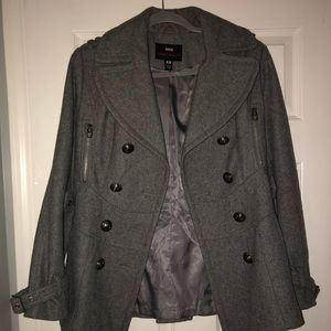Gorgeous grey pea coat